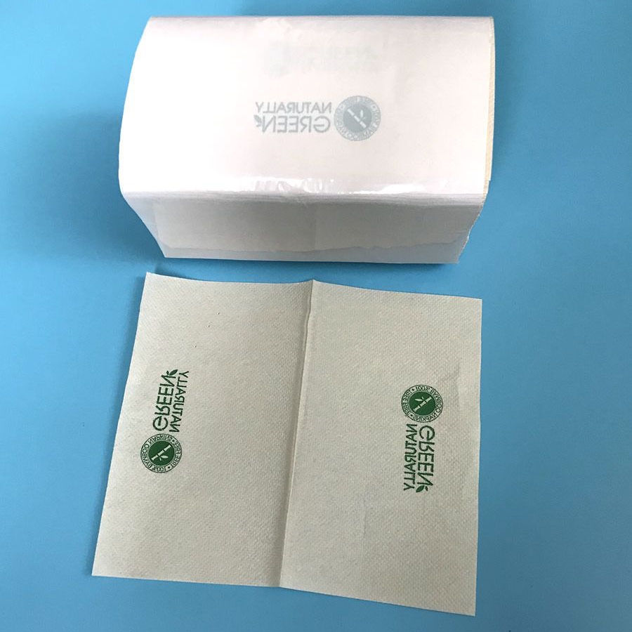 1/2 fold napkin Interfold paper napkin V fold napkin