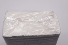 Interfold White 6 1/2" x 13" Dispenser Napkin - 6000/Case