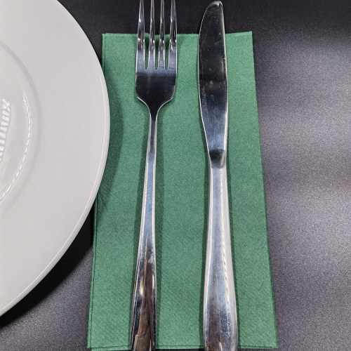 Wholesale Custom Disposable Green Airlaid Napkin Paper Napkins for Restaurant