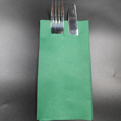 Wholesale Custom Disposable Green Airlaid Napkin Paper Napkins for Restaurant