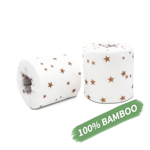 OEM Toilet Natural Color Tissue Absorbent Hand Bamboo Paper Towel Use for Toilet