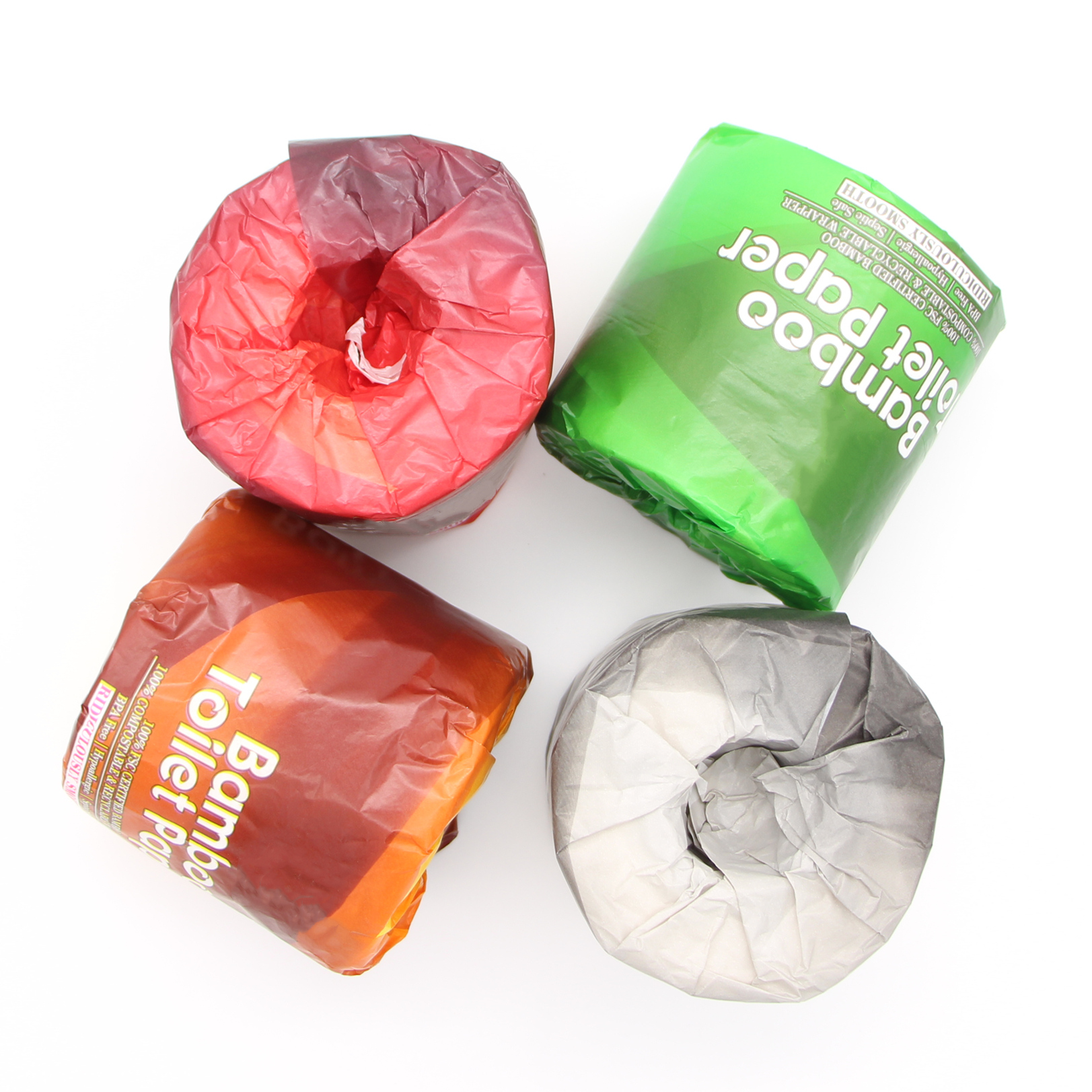 Embossed virgin bamboo pulp Tissue Paper/Cheap Toilet paper/Custom Soft Toilet Tissue Roll Manufacturer Recycled