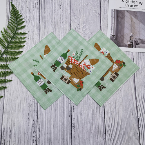 Wholesale Colorful Custom Printed Paper Napkin Table Tissue Dinner Paper 33x33cm 3ply or 2ply Napkins