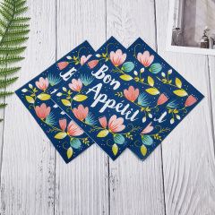 High Quality Cheap Custom Printed Disposable Paper Napkins