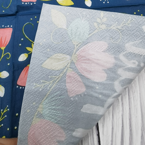 High Quality Cheap Custom Printed Disposable Paper Napkins