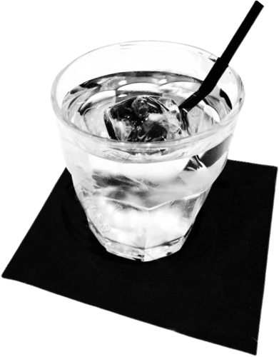 Black Paper Napkin, Cocktail Black Napkin, DIsposable Napkins, Eco-friendly Bar Napkins, Wedding Cocktail Napkins, Dessert Napkins