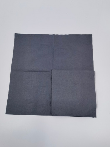 Black Paper Napkin, Cocktail Black Napkin, DIsposable Napkins, Eco-friendly Bar Napkins, Wedding Cocktail Napkins, Dessert Napkins