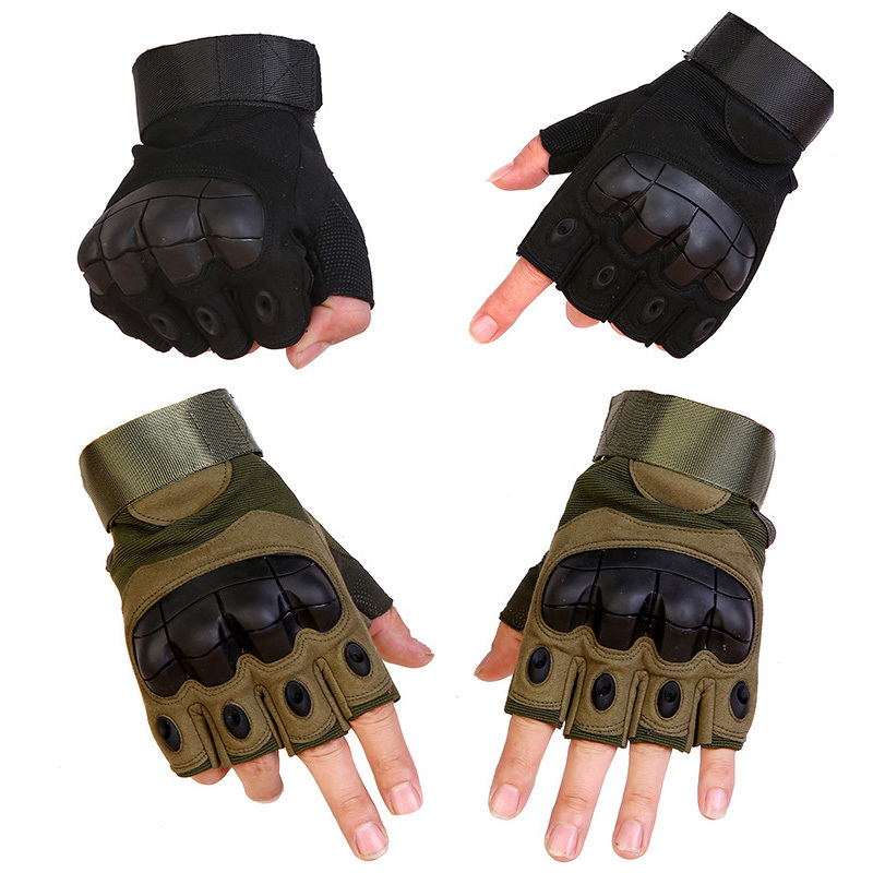 Army Combat Gloves Khaki Black Green Military Soldier Gloves