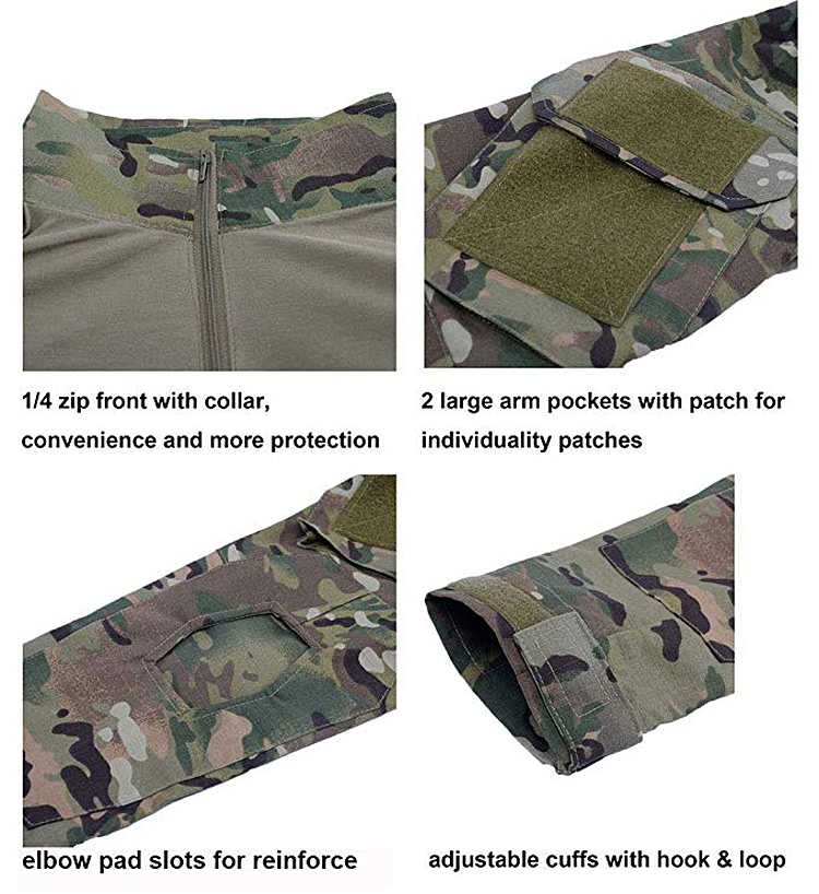 Frog Multicam Tactical Uniform CP Frog Suit Tactical Soldier Clothing