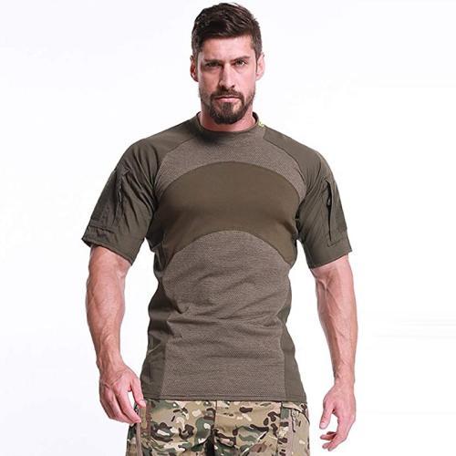 Men's Tactical Combat Frog Suit Olive Camouflage Training Uniforms
