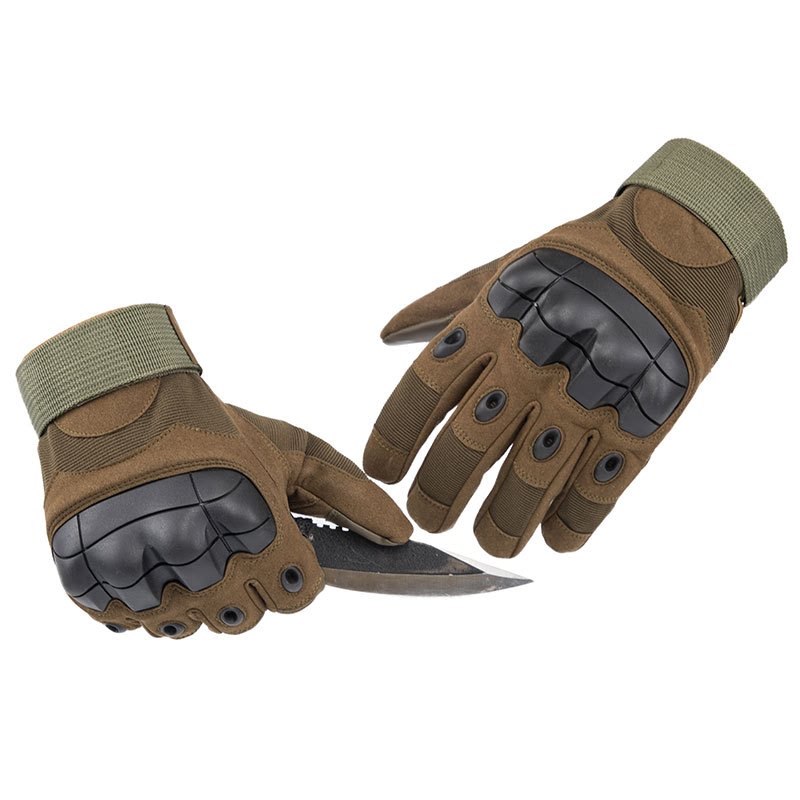Military Full Finger Tactical Gloves Armored Tactical Gloves