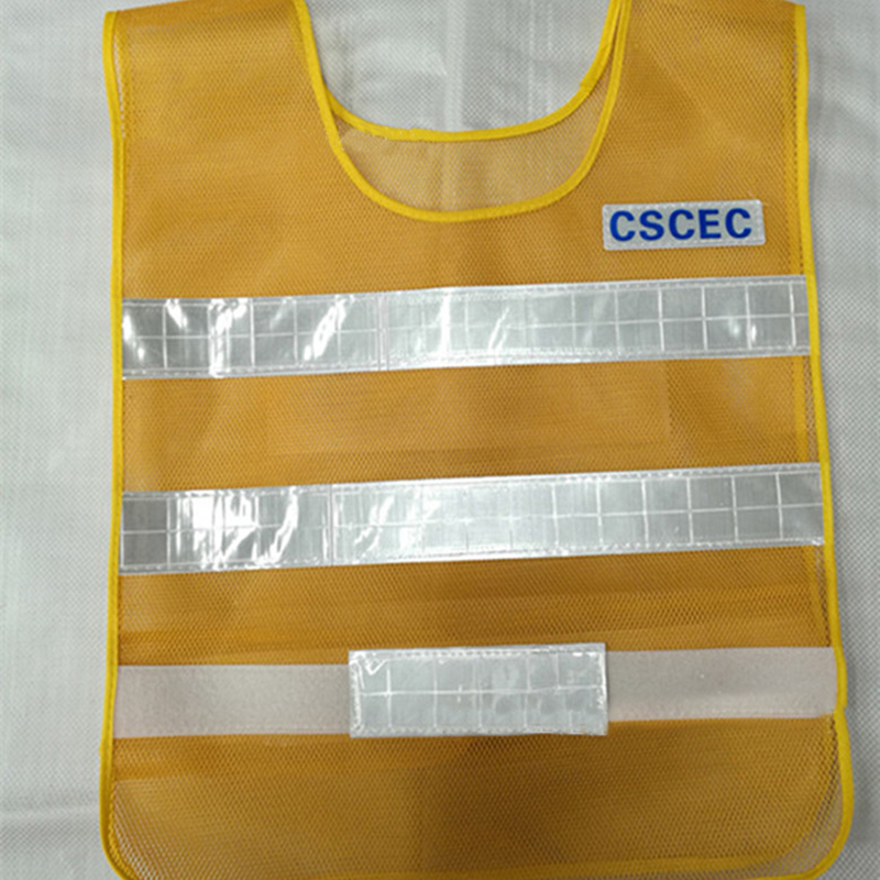 Yellow Orange Hi Vis Vest Reflective Vest