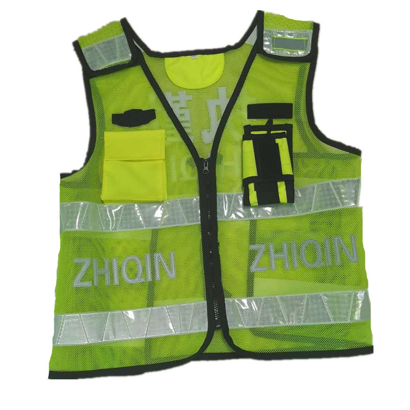 Bright Purple Hi Vis Security Guard Reflective Vest