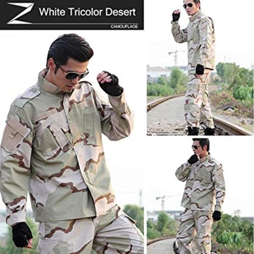 Acu uniforme de luta roupa militar do deserto