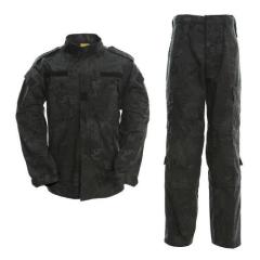 Military Clothes Supplier Factory Direct Price Army Black Python Uniform 