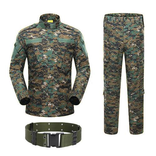 New Army Uniform Digital Woodland Uniform Army Suit Combat Jacket