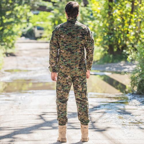 軍 acu 制服デジタルウッドランド迷彩ユニオン兵士軍服