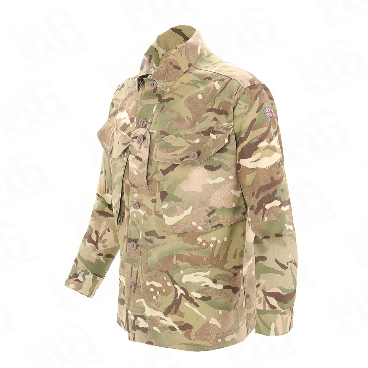 British Army Costume Solider Combat British MTP Camo Uniform Jacket