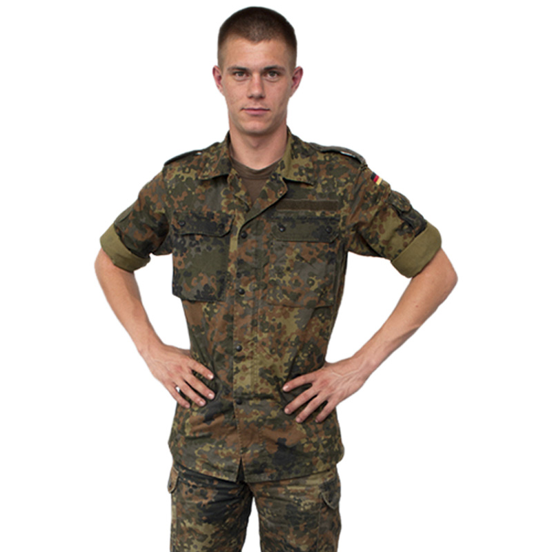 German camouflage Military Uniform Flecktarn Parka factory manufacture