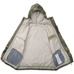 German Soldier Uniform Flecktarn Camo Field Jacket 65/35 NYCO Fabric