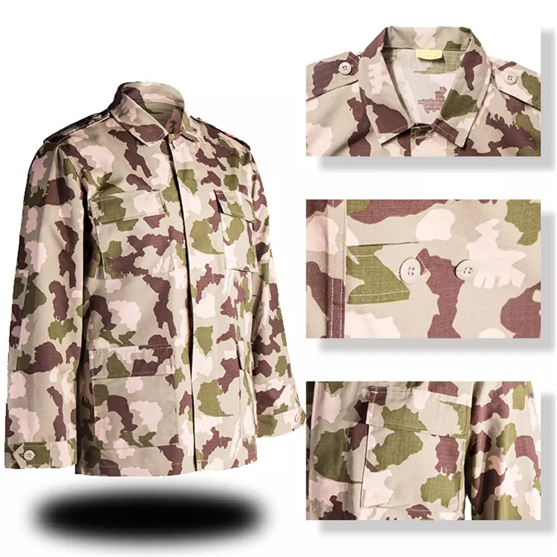 Nigeria M81 Woodland Camouflage Army Combat Uniform factory manufacture original surpplier