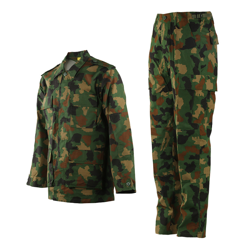 Nigeria Military Uniform Desert Sand Color Camouflage Combat Uniform ...