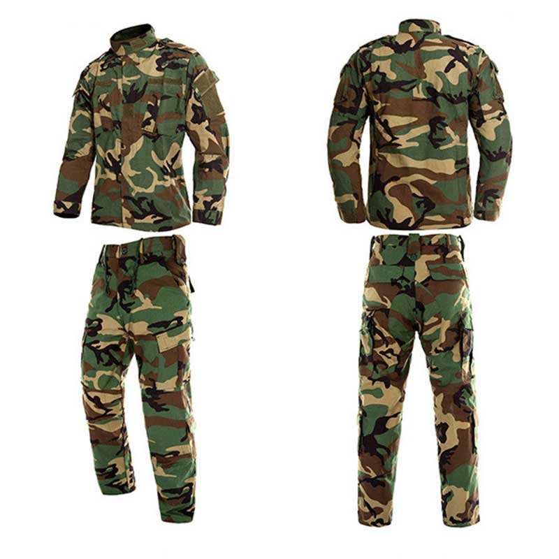 Armee Kleid Uniform Woodland Solider Military Anzug Kleid Kleidung