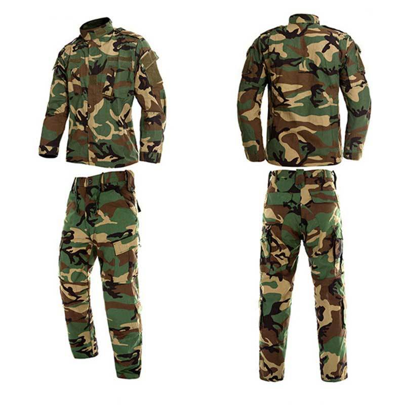Robe militaire uniforme en bois Solider vêtements de costume militaire