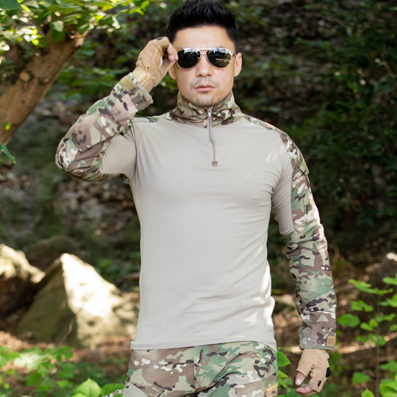 Frog Multicam Tactical Uniform CP Frog Suit Tactical Soldier Clothing