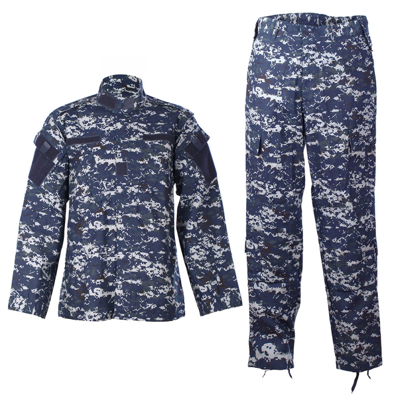 Ocean digital ACU Military camuflaje naval Uniform China Factory