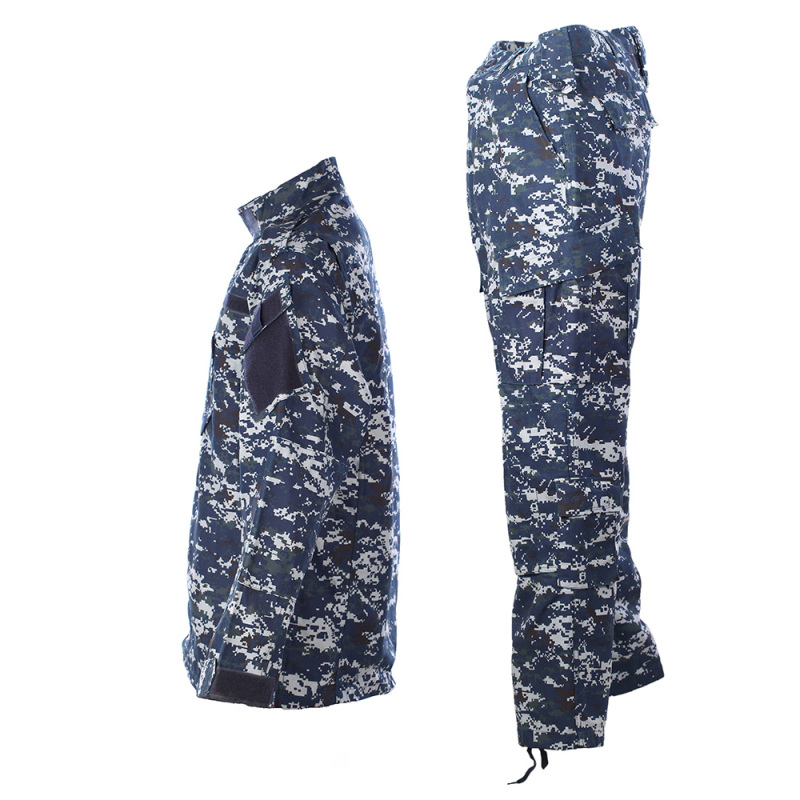 Ocean digital ACU Military camuflaje naval Uniform China Factory