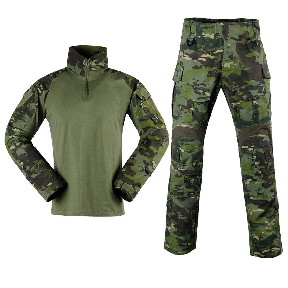 G3 Militärische Kampftrainingstaktische Schießerei Froschanzug Jagdsoldaten Armee mit Elbow Knee Pads Uniformen