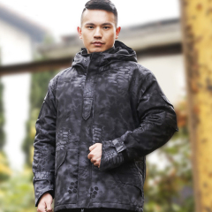 G8 Tactical Windbreaker Coat Storm verdickt Coat Waterproof Outdoor Wanderjacken