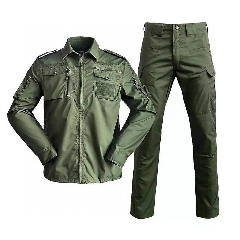 Dreifarbige Desert Tactical Combat Camouflage Professionelle Militäruniform für Kriegsspiele