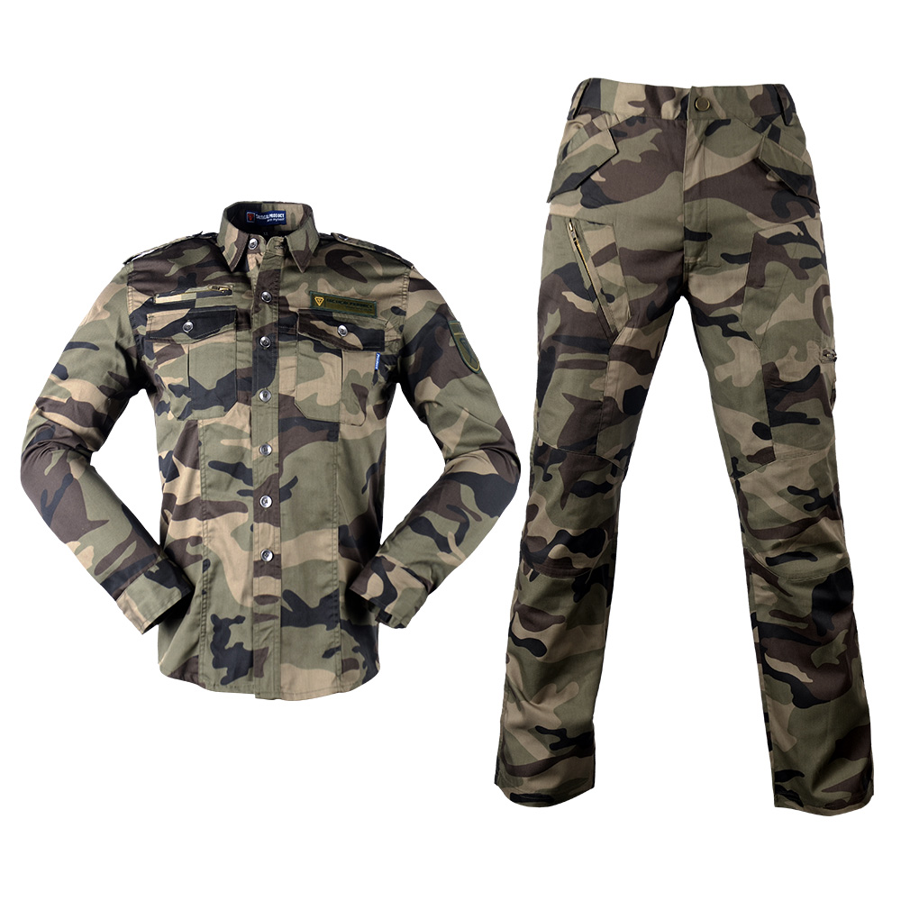 New Style Tactical Camouflage Outdoor Activities Army Training Breathable Durable Uniform