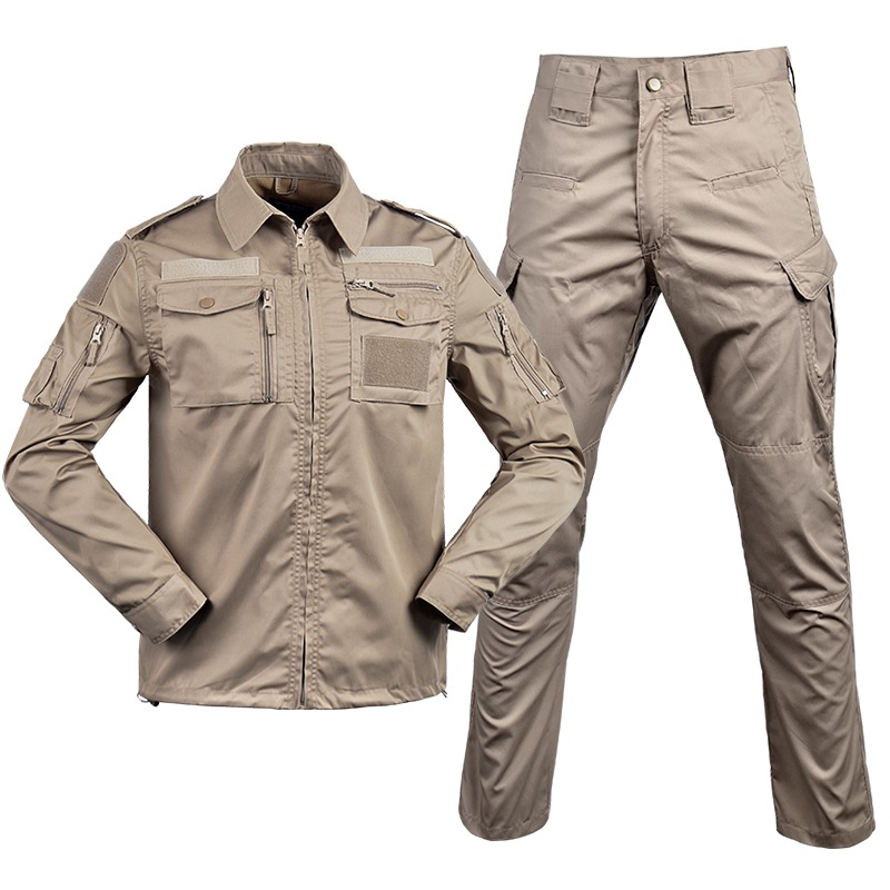 Tricolor Desert Tactical Combat camuflaje Professional Uniform