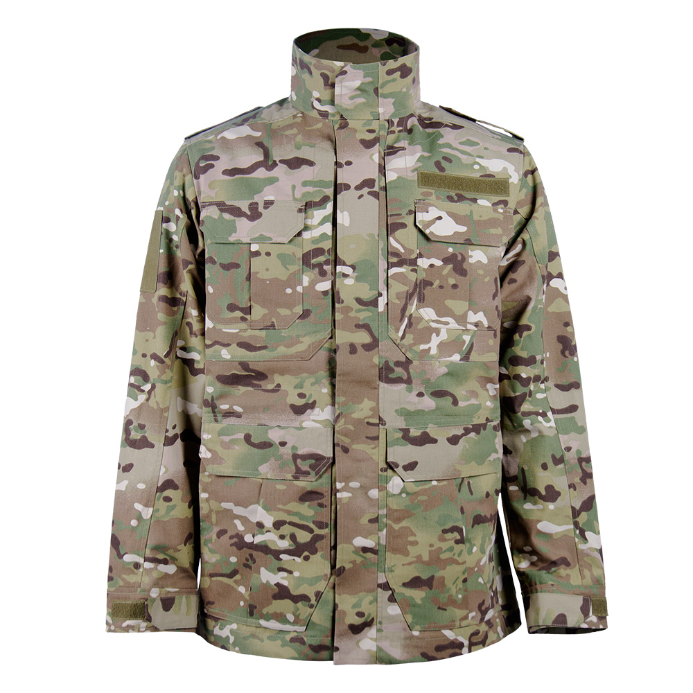 M02 Army Coat Olive Green Jacket N/C Waterproof Outdoor Battle Suit
