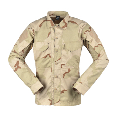 Camisa de camuflaje militar del ejército