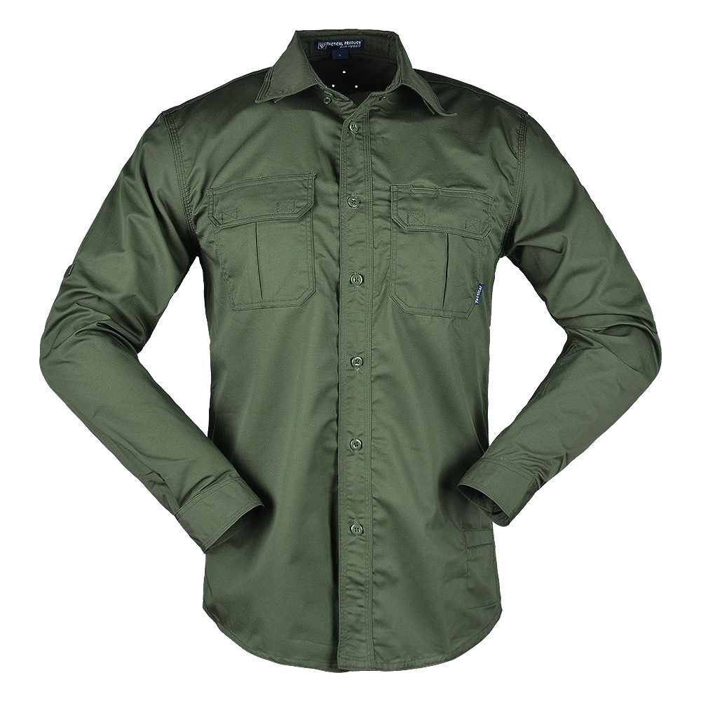 Camisa Multi-Pocket Outdoor Men Work Shirt Tactical Sports Sweat Releasing Long Sleeve Nylon Shirt