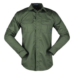 Multi-Pocket Outdoor Shirt Men Work Shirt Tactical Sports Sweat Loslassen Long Sleeve Nylon Shirt