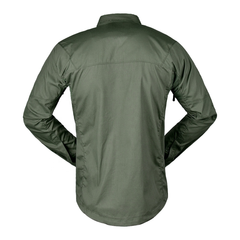 Exército Camouflage Plain Shirt Combate novo Camisa Tática de Estilo