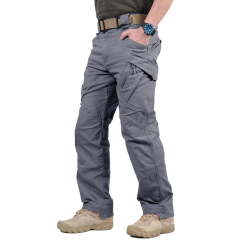 IX9 Tactical Cargo Pants Men Combat SWAT Army Military Pants Cotton Stretch Flexible Man Casual Trousers