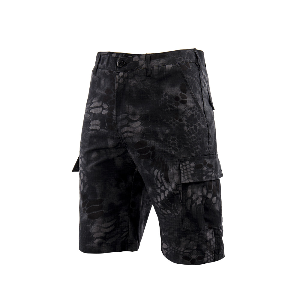 BDU Men's Training Pants Scratch-Resistant Outdoor Sports Beach Pants Tooling Style Loose Shorts