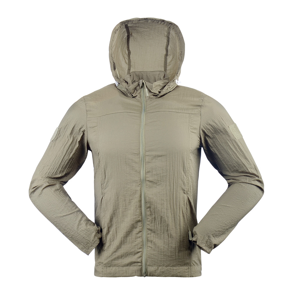 Lange Ärmelleichte Skin Jackets Packbare Outdoor Quick Dry Windproof UV Sun Protective Coat