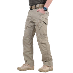 IX9 Tactical Cargo Pants Men Combat SWAT Army Military Pants Cotton Stretch Flexible Man Casual Trousers