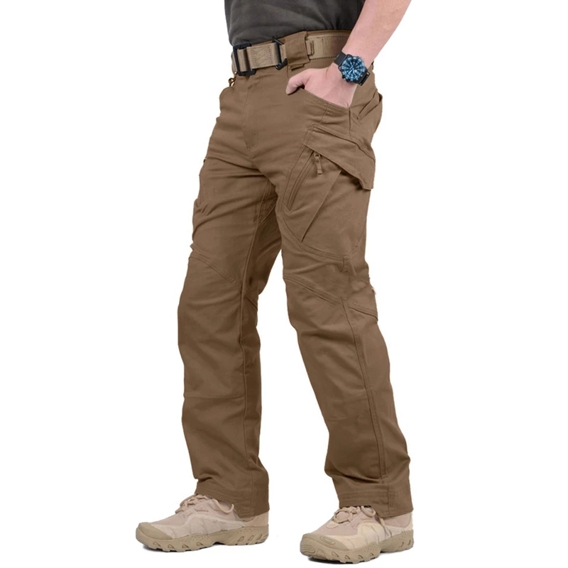 Ix9 pantalons de soute tactique pantalons de combat pour hommes pantalons militaires pour hommes pantalons élastiques en coton pantalons occasionnels pour hommes