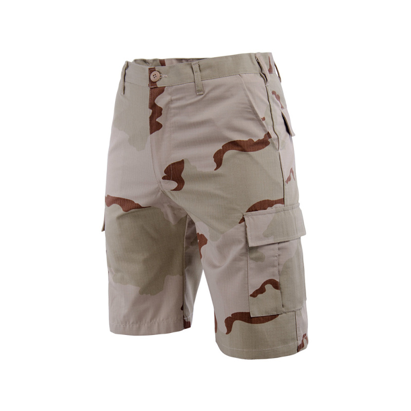 BDU Men's Training Pants Scratch-Resistant Outdoor Sports Beach Pants Tooling Style Loose Shorts