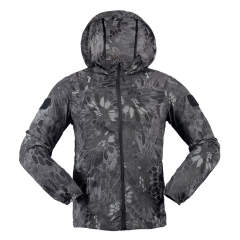 ロングスリーブ軽量スキンジャケットはパック屋外屋外クイック乾燥防風UV太陽保護コート