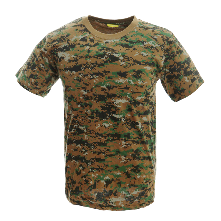 Tactical Camouflage Clothes Quick Dry Breathable O-Neck Military Casual Cotton T-shirt