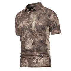 Camouflage Tactics Quick-drying Tactics for Working Special Forces Camouflage Men Military T-shirt